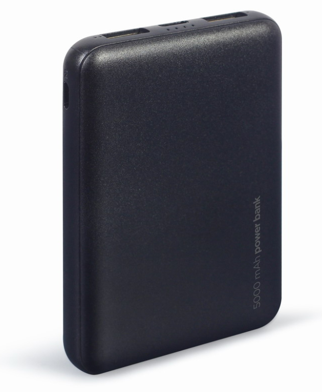 Gembird PB05-02 bateria externa Polimero de litio 5000 mAh Negro