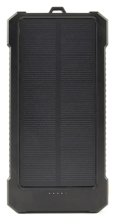 Gembird PB10-SOLAR-1 bateria externa Polimero de litio 10000 mAh Negro