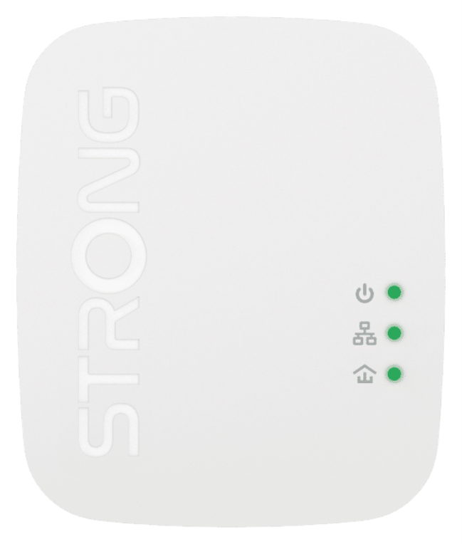 Strong POWERLWF1000DUOMINI adaptador de red PowerLine 1000 Mbit/s Ethernet Wifi Blanco 2 pieza(s)