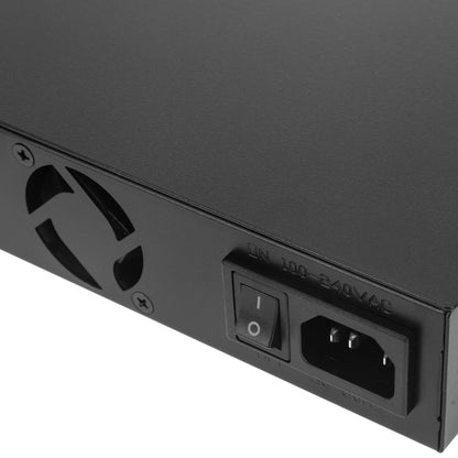 Switch PoE de red 10/100/1000 Mbps IEEE802.3af/at de 24 puertos para rack 19'