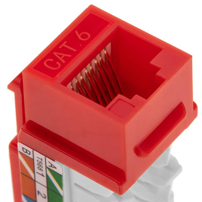 Keystone RJ45 hembra TB110 Cat. 6 UTP pack de 6 unidades