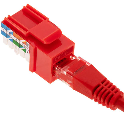 Keystone RJ45 hembra TB110 Cat. 6 UTP pack de 6 unidades