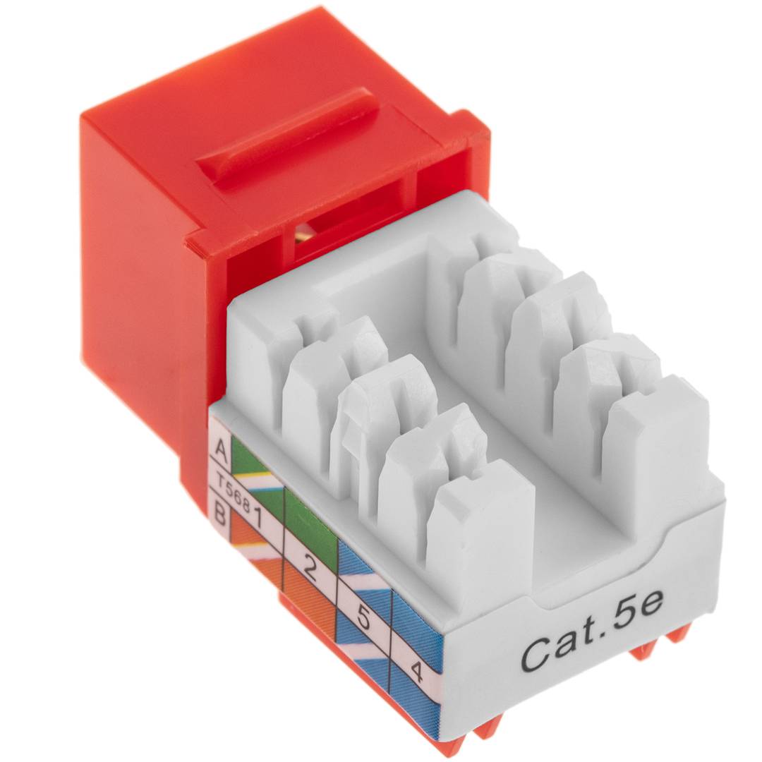 Keystone RJ45 hembra TB110 Cat. 6 UTP pack de 6 unidades