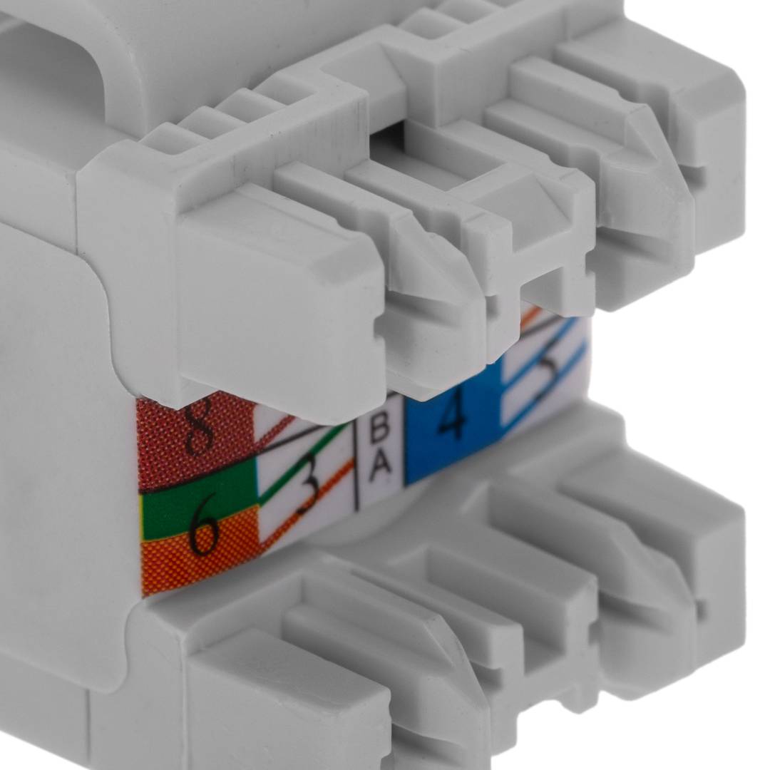 Keystone RJ45 hembra TB110 Cat. 5e UTP pack de 6 unidades