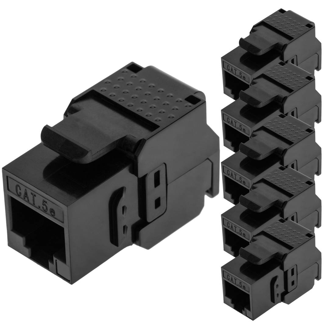 Keystone RJ45 hembra TB110 Cat. 5e UTP pack de 6 unidades
