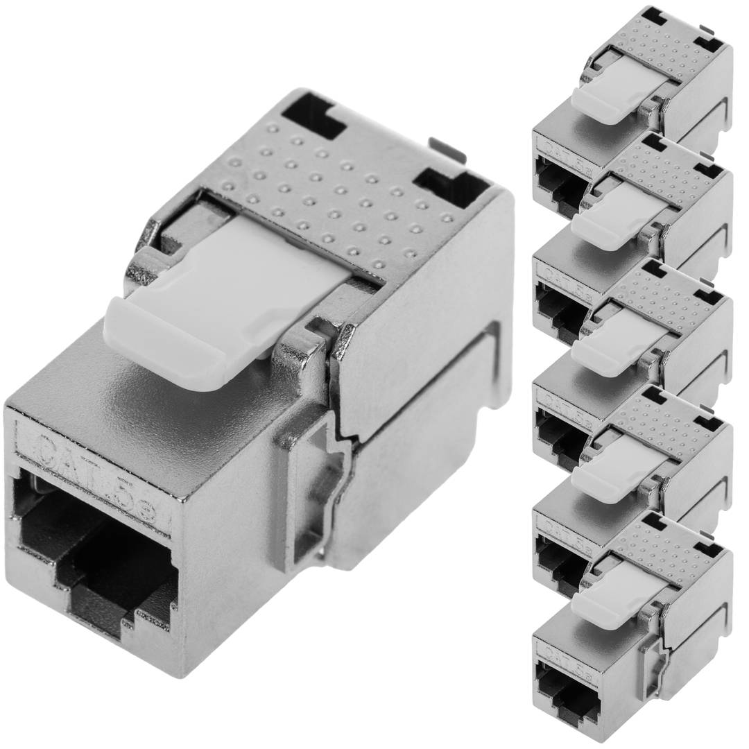 Keystone RJ45 hembra TB110 Cat. 5e FTP pack de 6 unidades
