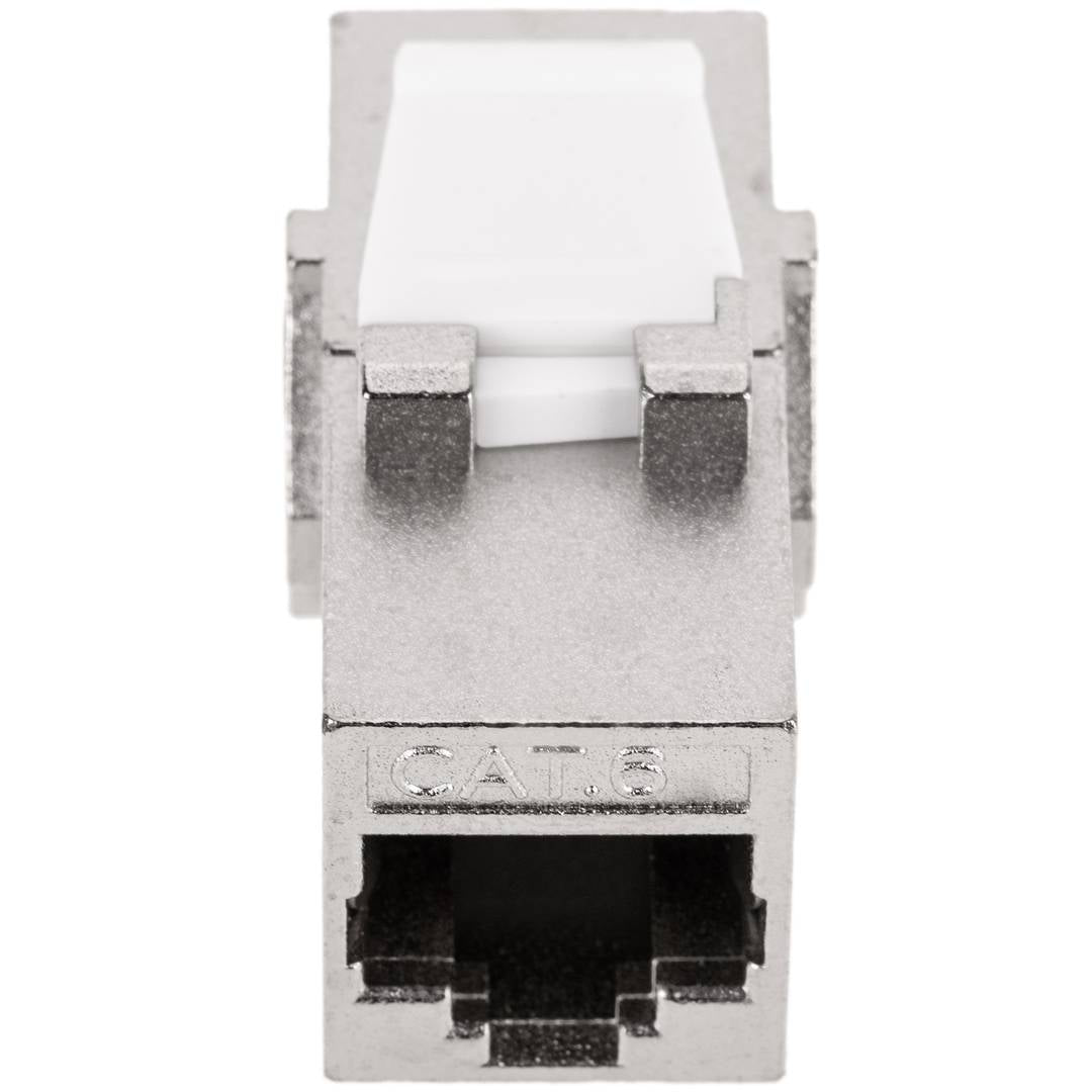 Acoplador Keystone RJ45 hembra a hembra Cat. 6 FTP pack de 6 unidades