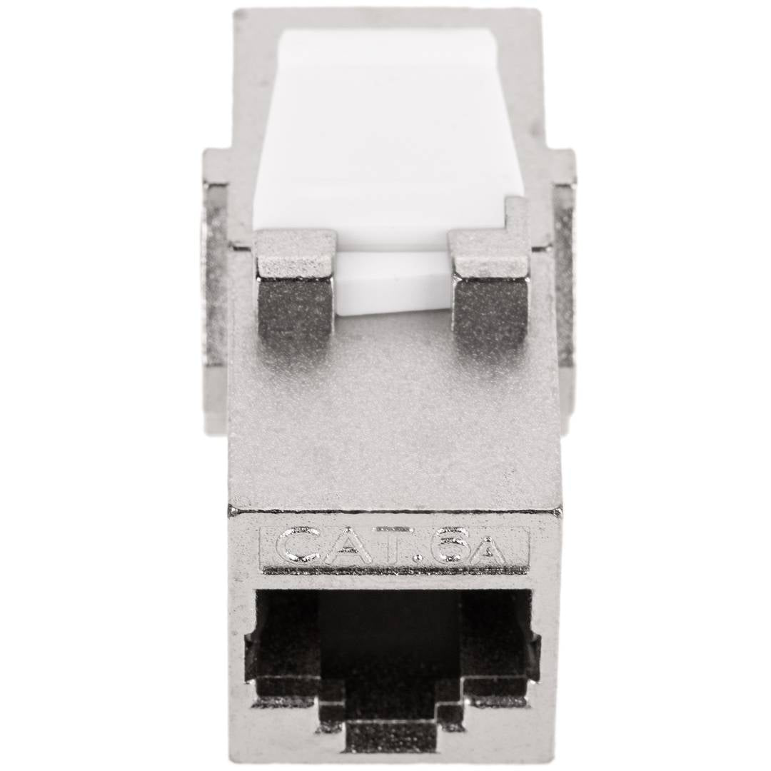 Acoplador Keystone RJ45 hembra a hembra Cat. 6a FTP pack de 6 unidades