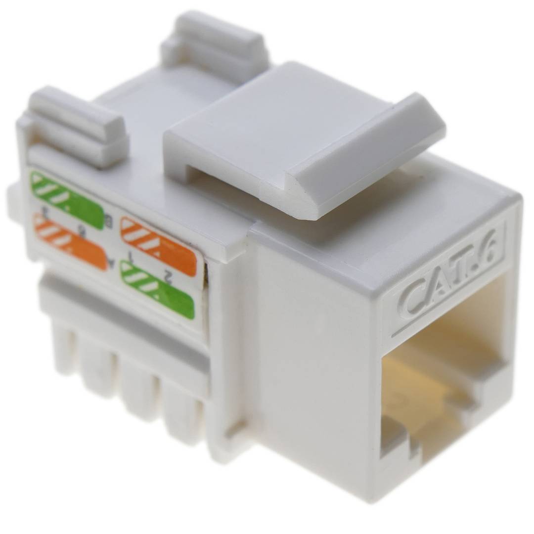 KeyStone RJ45 hembra a TB110 Cat.6 UTP