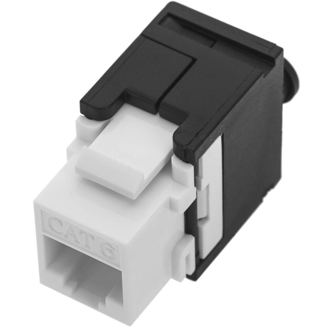 Keystone RJ45 hembra a TB110 Cat.6 UTP sin herramientas
