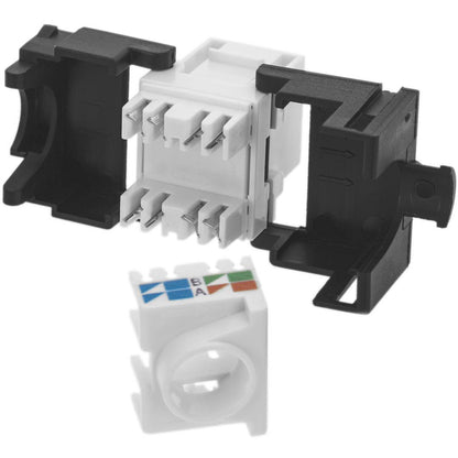 Keystone RJ45 hembra a TB110 Cat.6 UTP sin herramientas