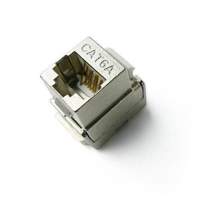 Keystone RJ45 hembra a TB110 Cat.6A STP con montaje sin herramientas