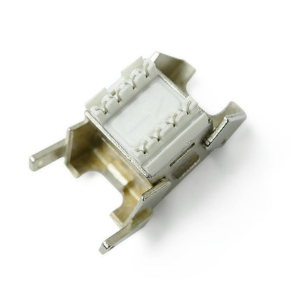 Keystone RJ45 hembra a TB110 Cat.6A STP con montaje sin herramientas
