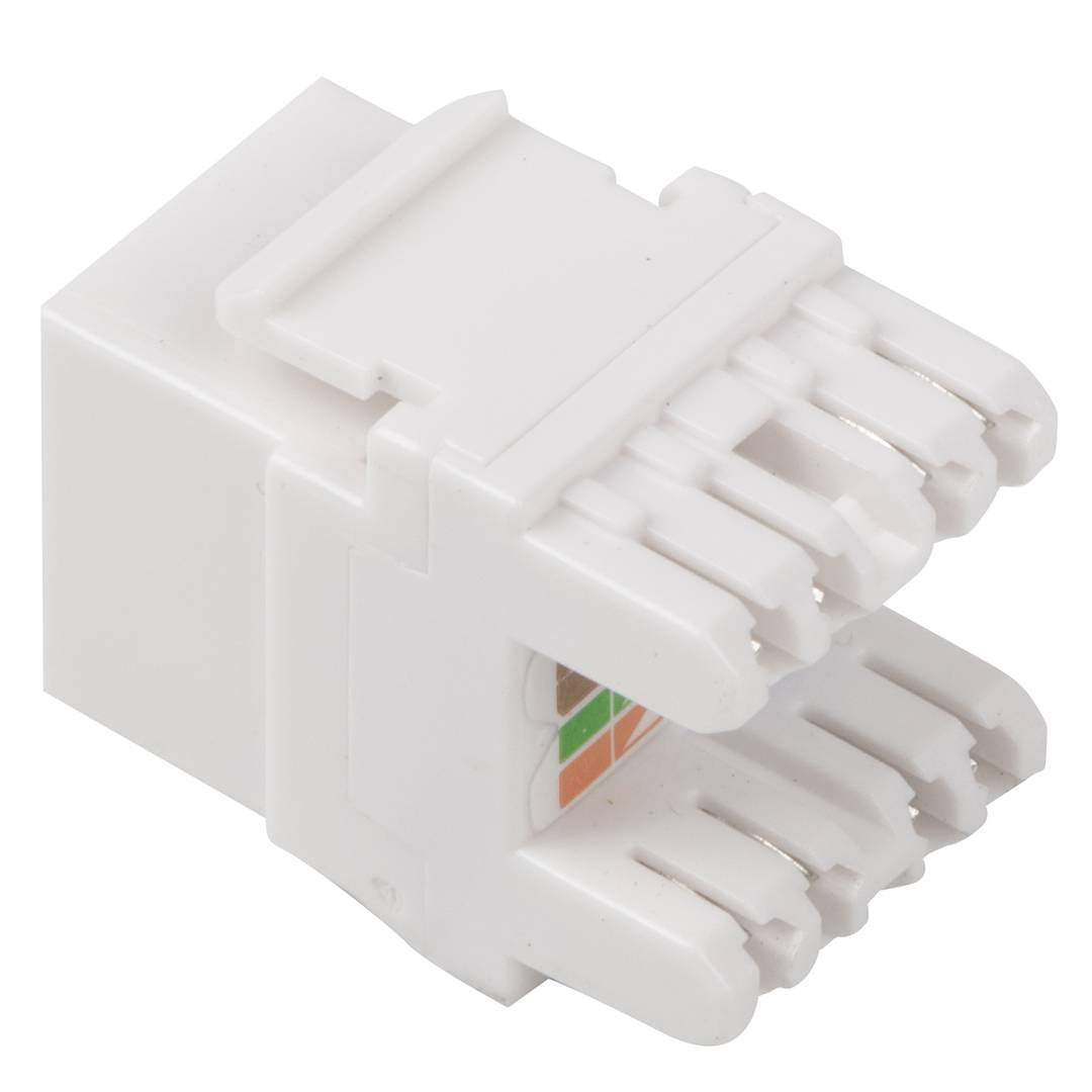 Keystone RJ45 de Lanberg Cat.6A UTP hembra 180 grados