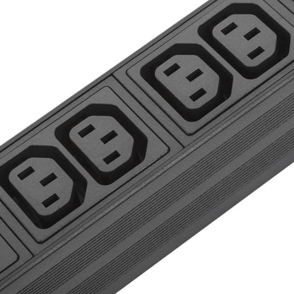 Regleta de enchufes rack 19' de 10 x C13 con interruptor y cable 2 metros C14