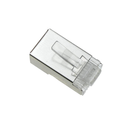 Conector FTP Cat.5e RJ45 macho para crimpar a cable 100-pack
