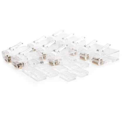 Conector UTP Cat.6 RJ45 macho para crimpar a cable 20-pack