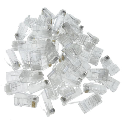 Conector UTP Cat.6 RJ45 macho para crimpar a cable 20-pack
