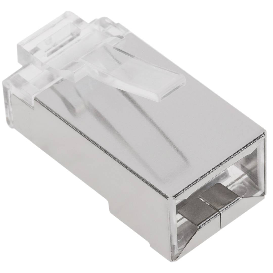 Conector FTP Cat.6 RJ45 macho para crimpar a cable 20-pack