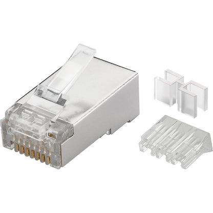 Conector STP Cat.6A RJ45 macho para crimpar - 100 unidades