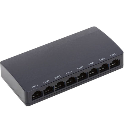 Conmutador gigabit ethernet LAN mini Switch 10/100/1000Mbps de 8 puertos UTP RJ45