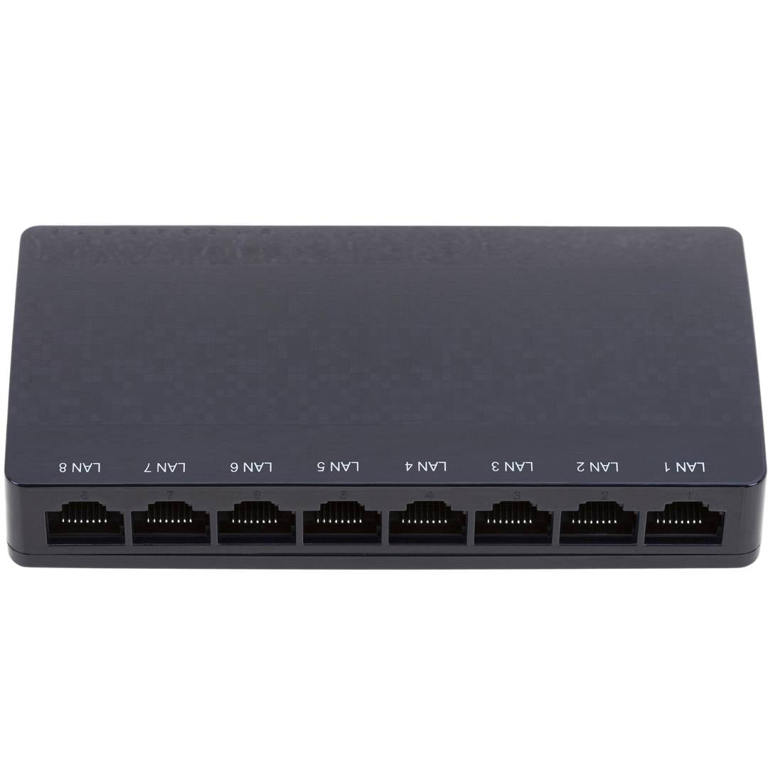 Conmutador gigabit ethernet LAN mini Switch 10/100/1000Mbps de 8 puertos UTP RJ45