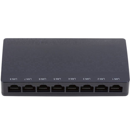 Conmutador gigabit ethernet LAN mini Switch 10/100/1000Mbps de 8 puertos UTP RJ45