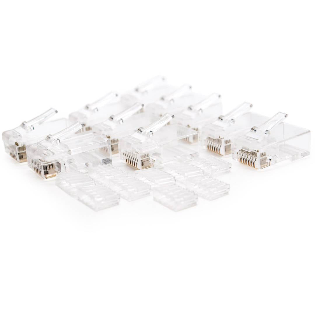 Conector UTP Cat.6 RJ45 macho para crimpar a cable 50 pack
