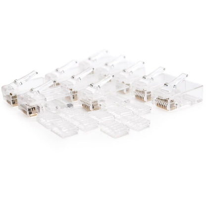 Conector UTP Cat.6 RJ45 macho para crimpar a cable 50 pack