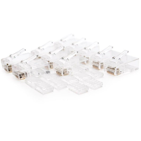 Conector UTP Cat.6 RJ45 macho para crimpar a cable 50 pack