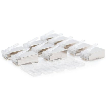 Conector FTP Cat.6 RJ45 macho para crimpar a cable 10 pack