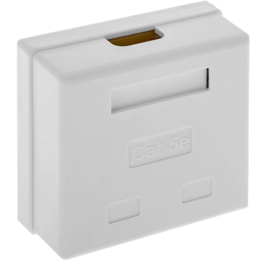Caja de superficie de 2 RJ45 Cat.5e UTP