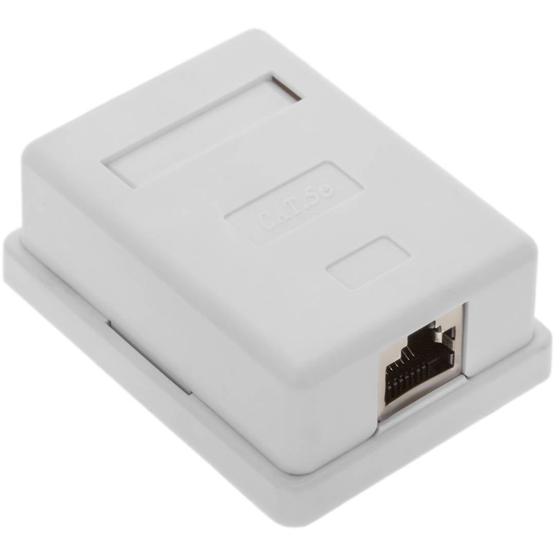 Caja de superficie de 1 RJ45 Cat.5e FTP