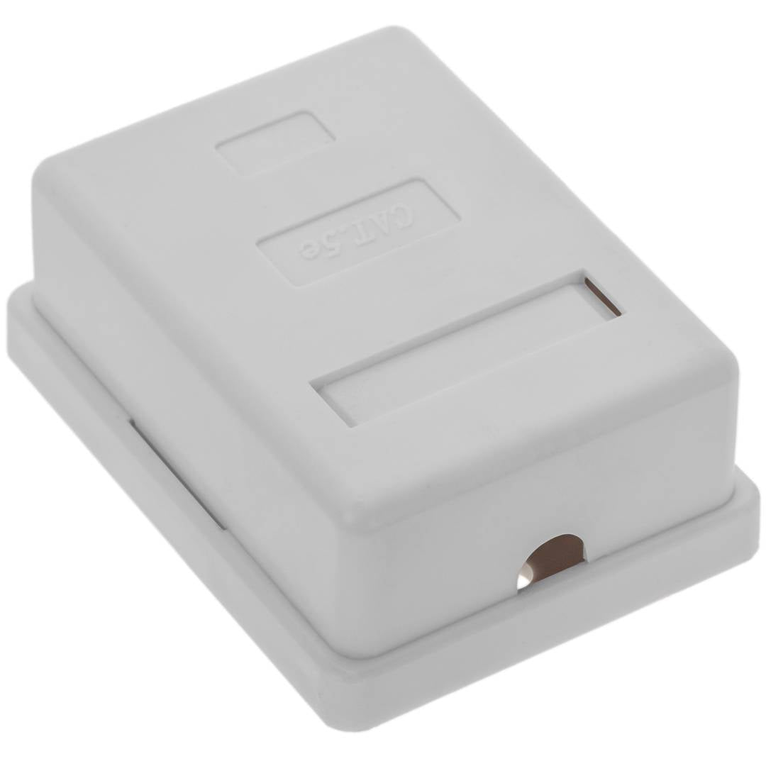 Caja de superficie de 1 RJ45 Cat.5e FTP