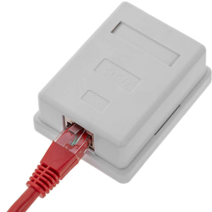 Caja de superficie de 1 RJ45 Cat.5e FTP