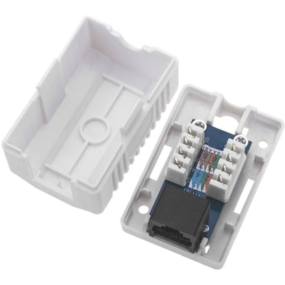Caja de superficie de 1 RJ45 Cat.6 UTP
