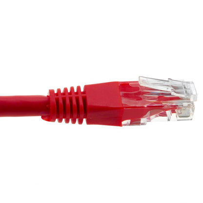Cable de red ethernet Cat. 6 UTP de 10 m de color rojo