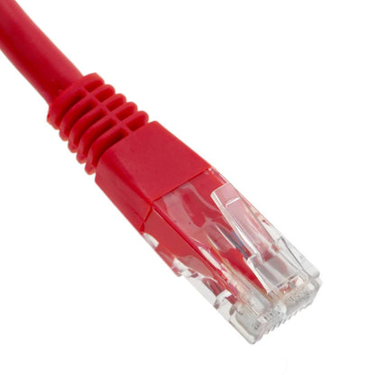 Cable de red ethernet Cat. 6 UTP de 10 m de color rojo