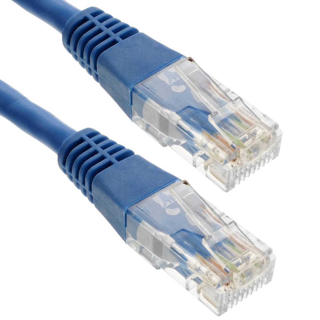Cable de red ethernet Cat. 6 UTP de 3 m de color azul