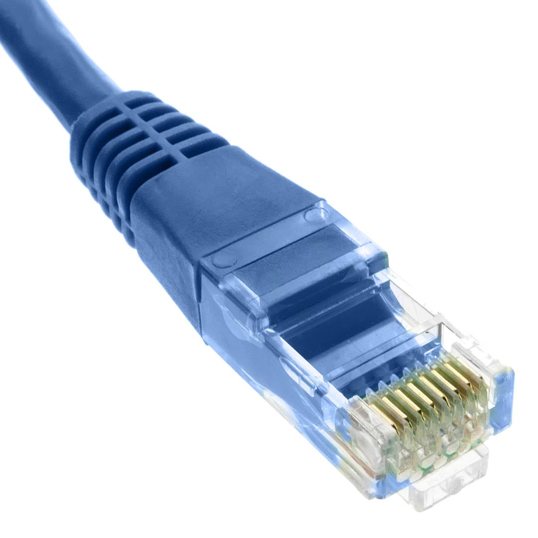 Cable de red ethernet Cat. 6 UTP de 3 m de color azul
