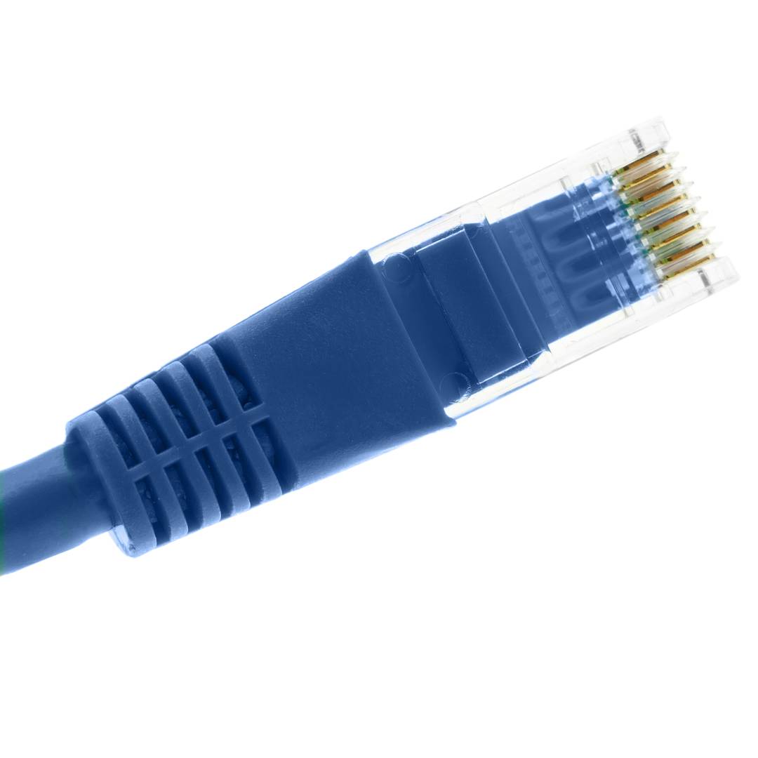 Cable de red ethernet Cat. 6 UTP de 3 m de color azul