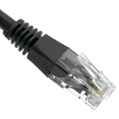 Cable de red ethernet Cat. 6 UTP de 0,25 m de color negro