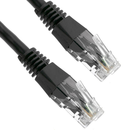 Cable de red ethernet Cat. 6 UTP de 0,5 m de color negro