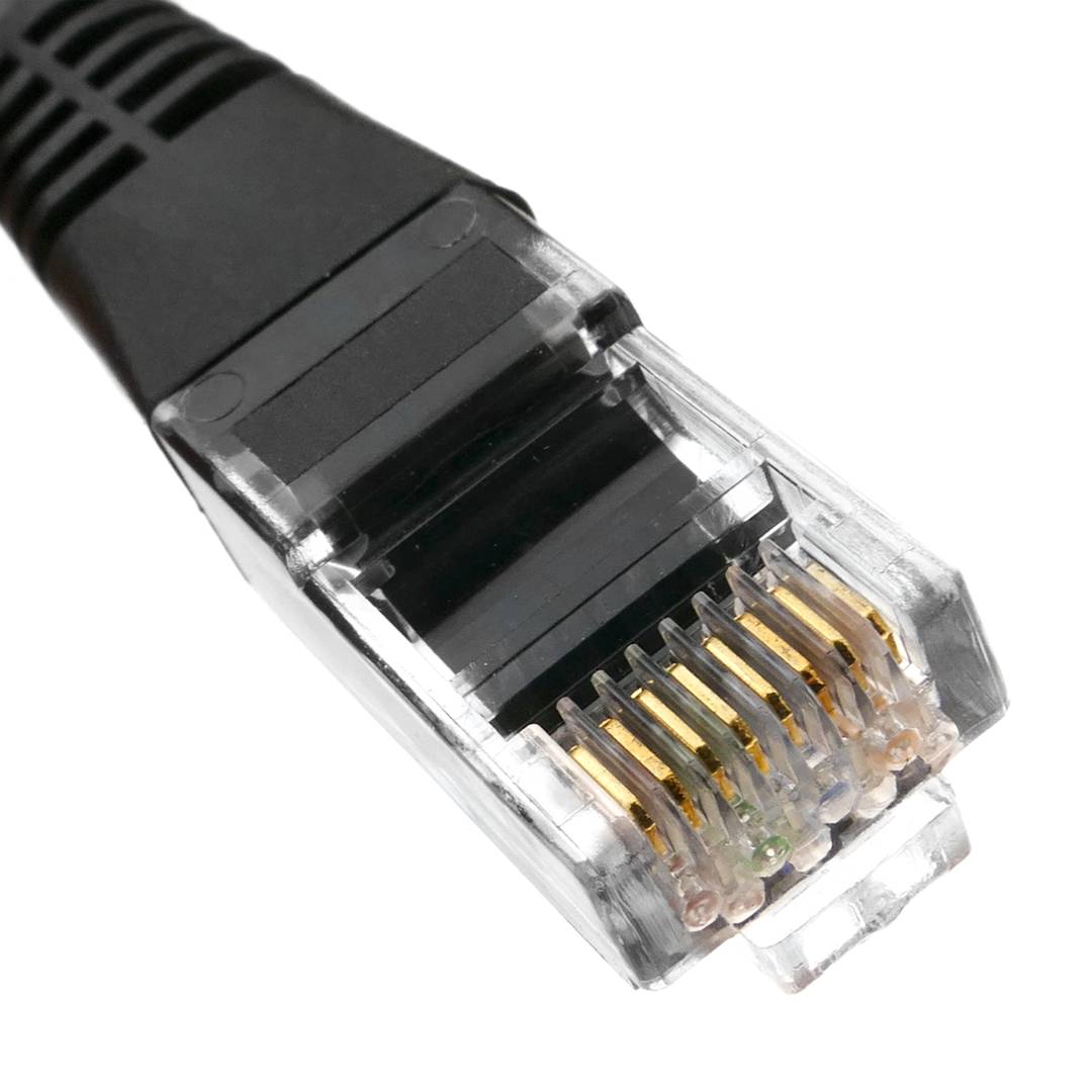 Cable de red ethernet Cat. 6 UTP de 10 m de color negro