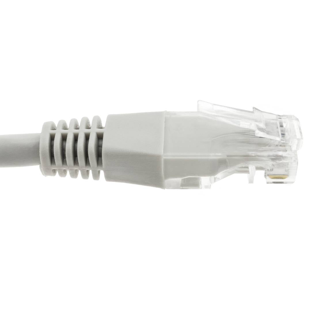 Cable de red ethernet Cat. 6 UTP de 2 m de color gris