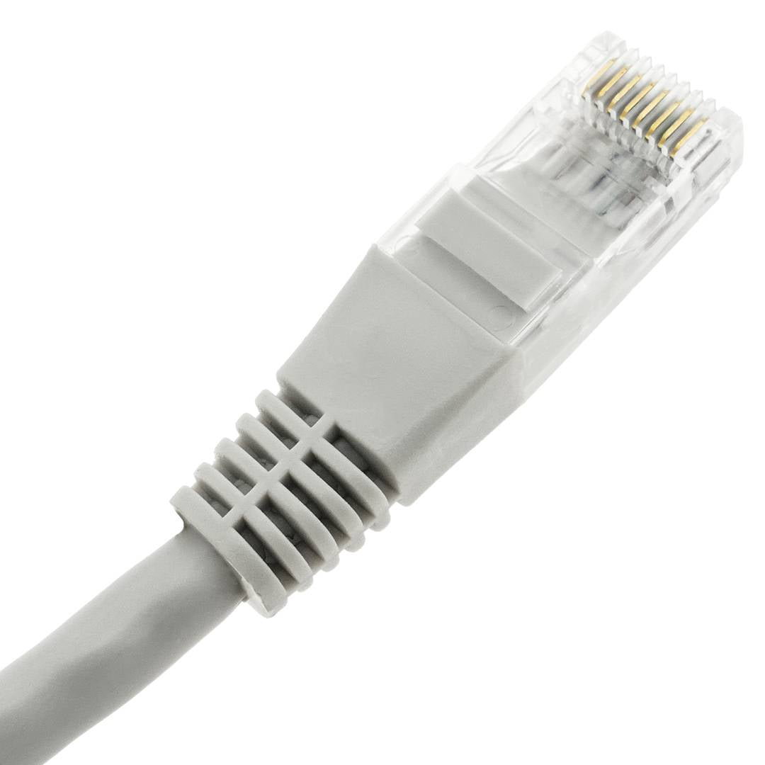 Cable de red ethernet Cat. 6 UTP de 2 m de color gris