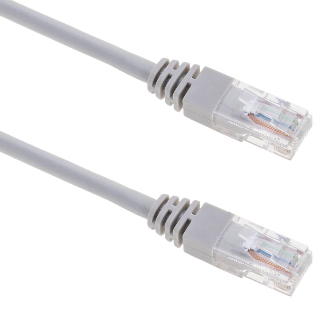 Cable de red ethernet Cat. 6a UTP de 3 m de color gris
