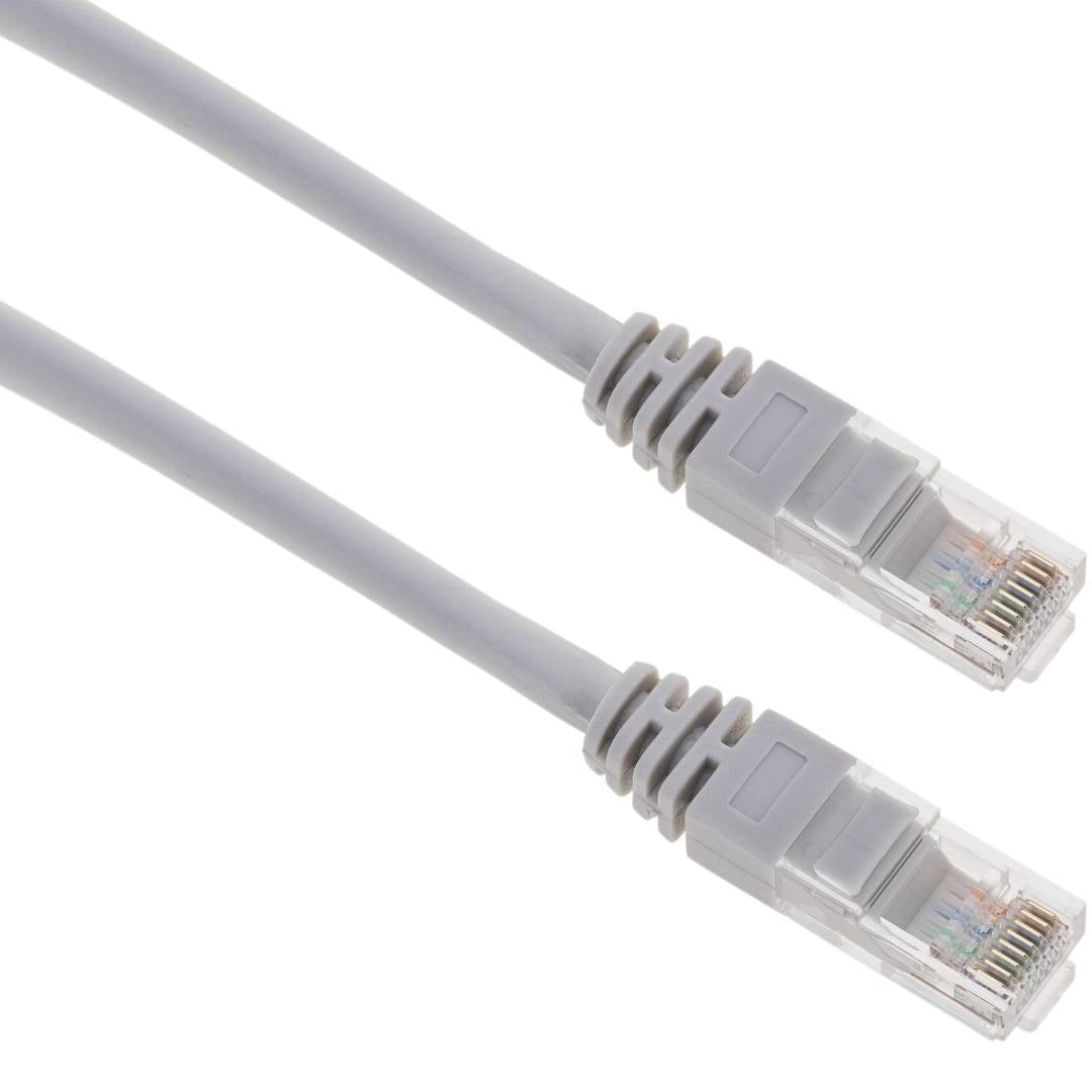 Cable de red ethernet Cat. 6a UTP de 3 m de color gris