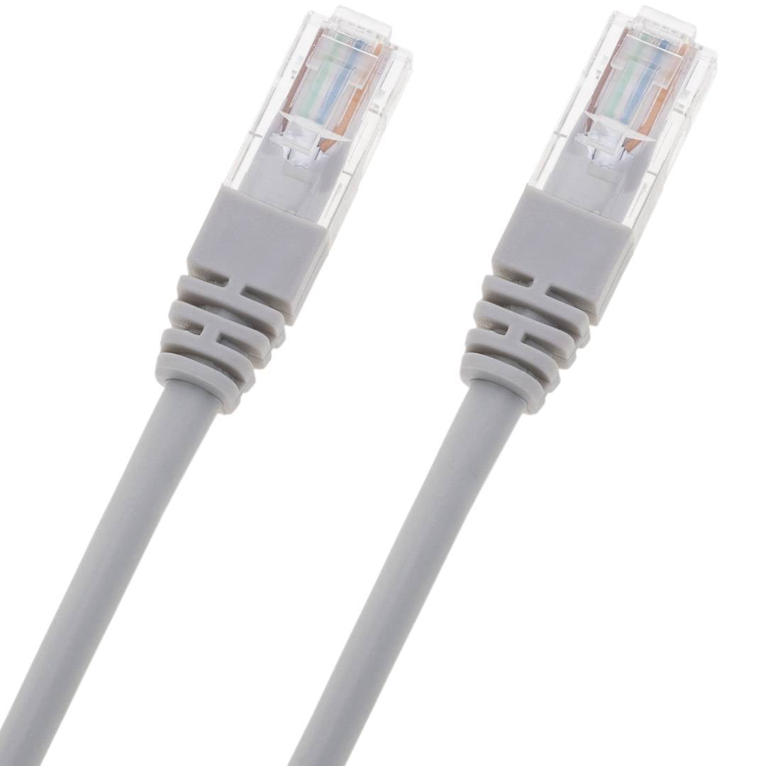 Cable de red ethernet Cat. 6a UTP de 1,5 m de color gris