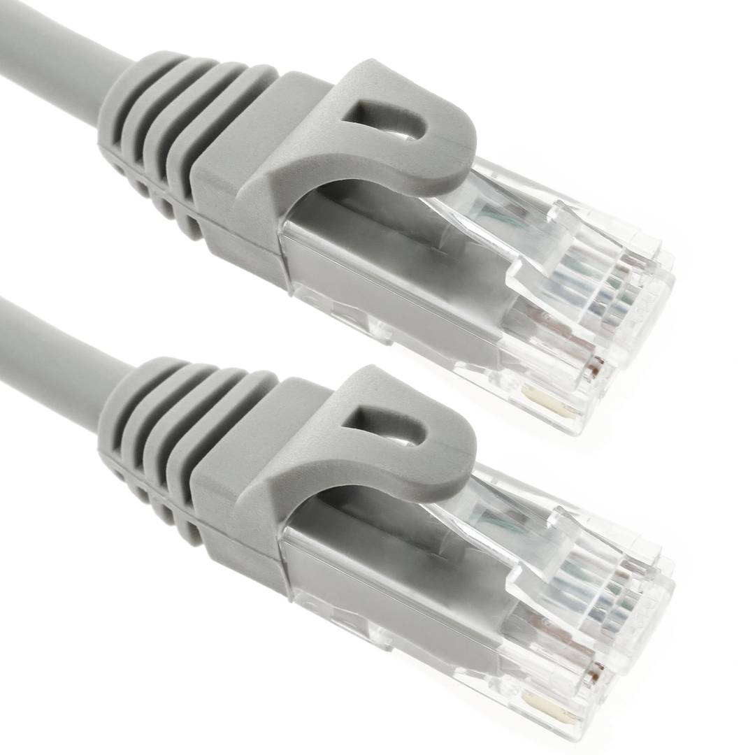 Cable de red ethernet Cat. 6a UTP de 5 m de color gris